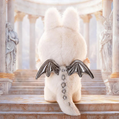 Labubu Zimomo Angel in clouds