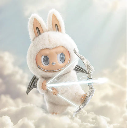 Labubu Zimomo Angel in clouds