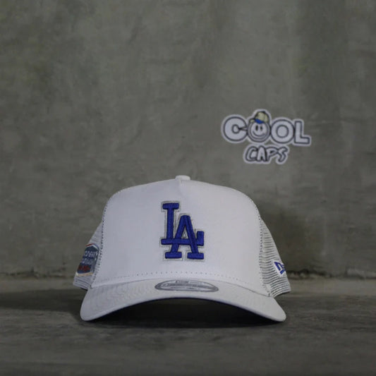 Gorra new era los angeles white blue adjustable