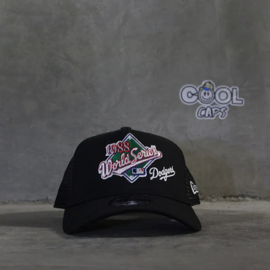 Gorra new era 1988 dodgers black adjustable