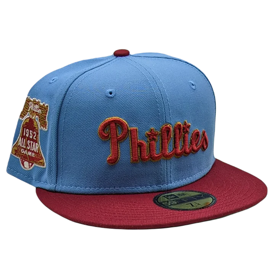 Gorra new era phillies 1952 blue 7 3/8